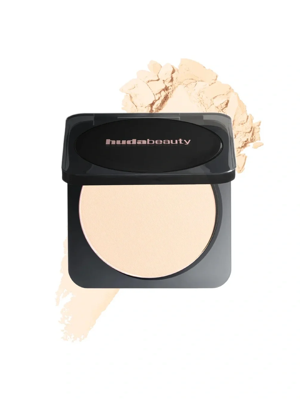 Huda beauty EASY BAKE PRESSED POWDER + puff BRAND NEW